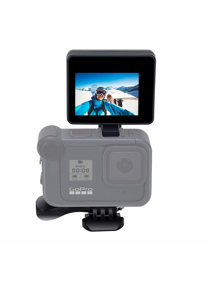 Suptig LCD Screen Selfie LCD Display Screen Compatible for Gopro Hero 11 Hero 10 Hero 9 Hero 8 Hero 7 Hero 6 Hero 5 Hero 4 3+ 3 Hero Session AKASO Campark SLR More Action Cam 2.0inch IP 68 Waterproof - Image 1