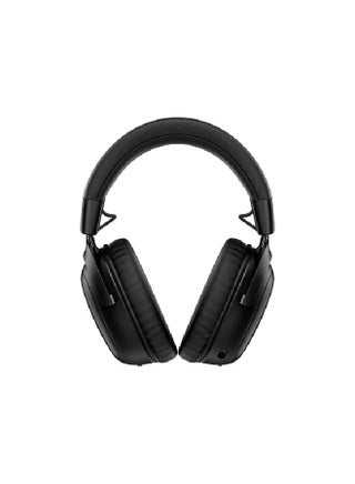 HyperX Cloud III S Wireless Gaming Headphones, 53mm Angled Drivers, Memory Foam Padding, Premium Leatherette Surface, Electret Condenser Microphone, Polar Pattern, Black | A59YZAA - view 2