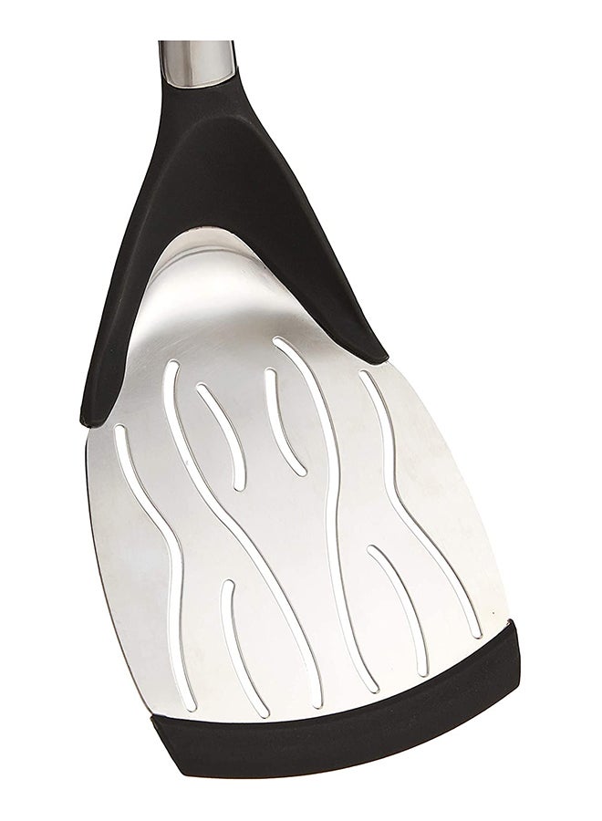 Prestige Nylon Slotted Turner White/Silver/Black - Image 5