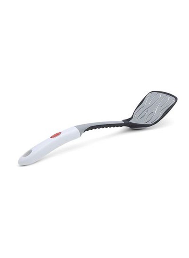 Prestige Nylon Slotted Turner White/Silver/Black - Image 2