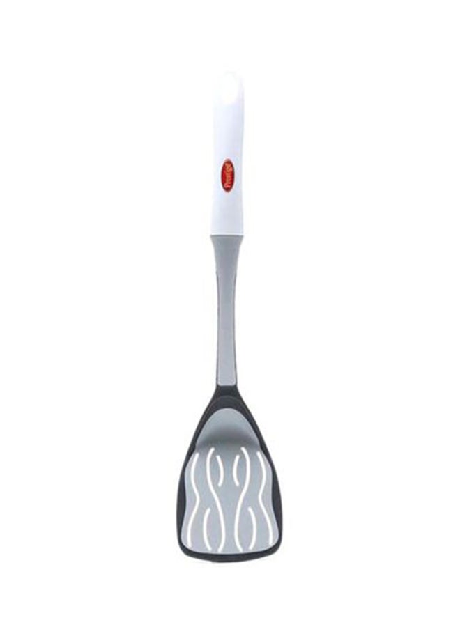 Prestige Nylon Slotted Turner White/Silver/Black - Image 1