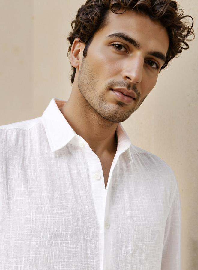 Iconic Textured Gauze Shirt - Image 4