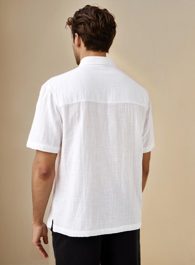 Iconic Textured Gauze Shirt - Image 3