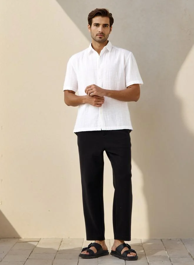 Iconic Iconic Textured Gauze Shirt