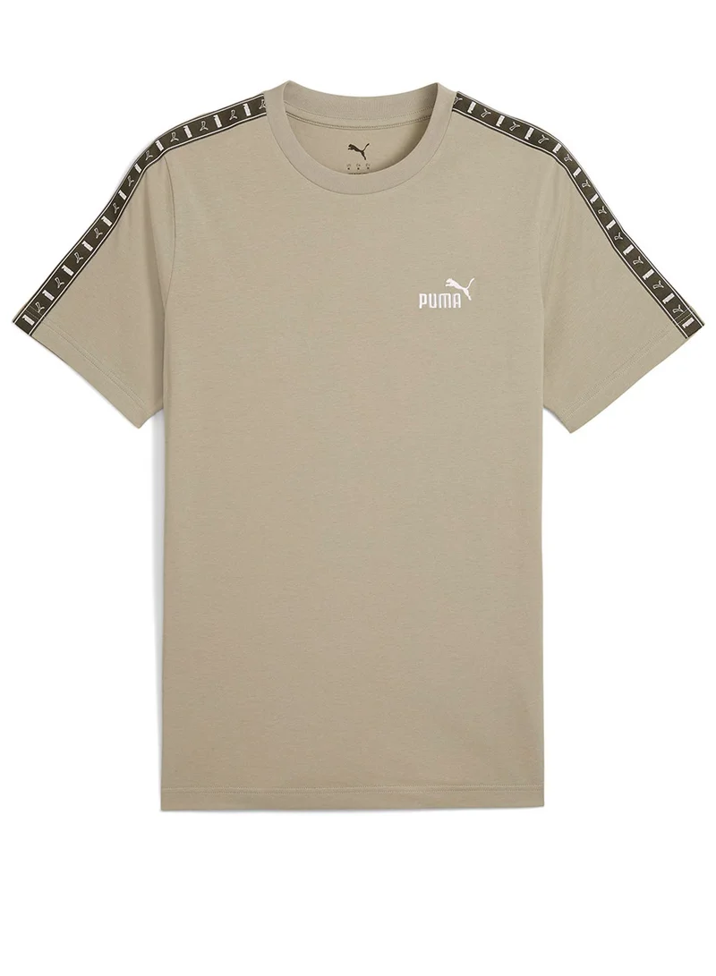 PUMA lux army Essential Tape T-Shirt for Men | Best Price UAE