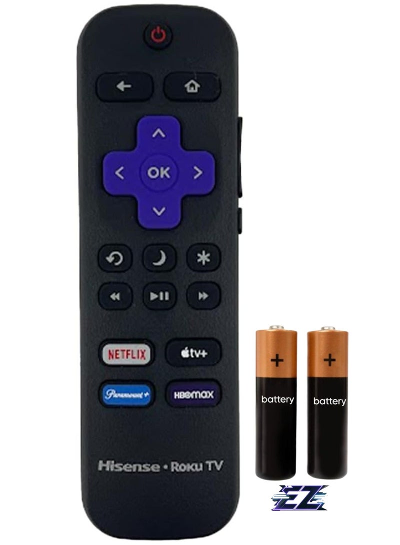 ELTRAZONE Original Remote Control 3026000064 Suitable for Hisense Smart TV 43R6E3 58R6E3 65R6G with battery - Image 1