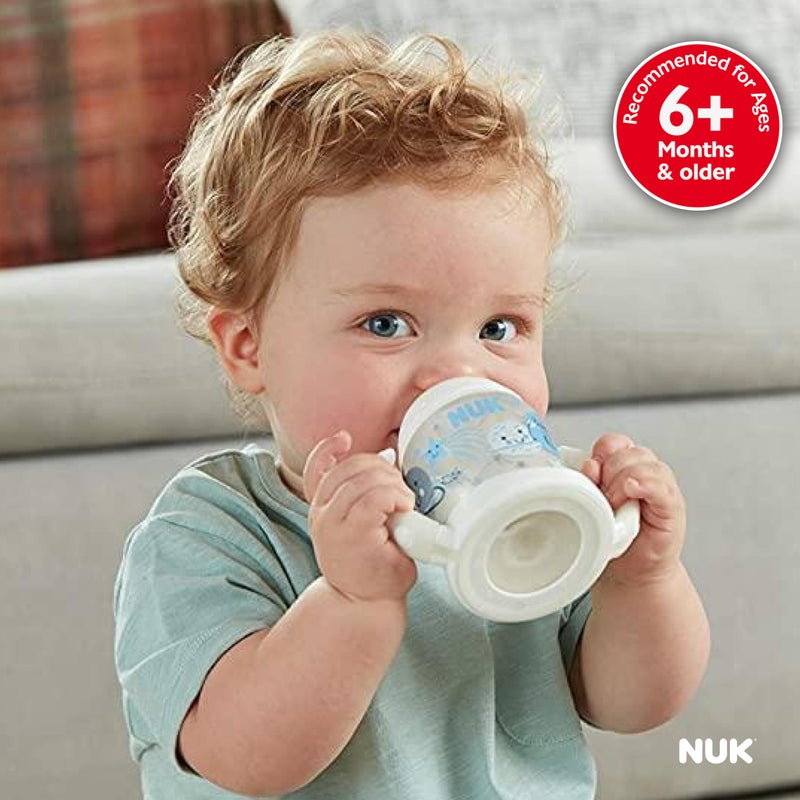 NUK Learner Cup, 6+ Months, Timeless Collection, Amazon Exclusive, 5 Oz, Pack of 2 â€“ BPA Free, Spill Proof Sippy Cup - Image 3
