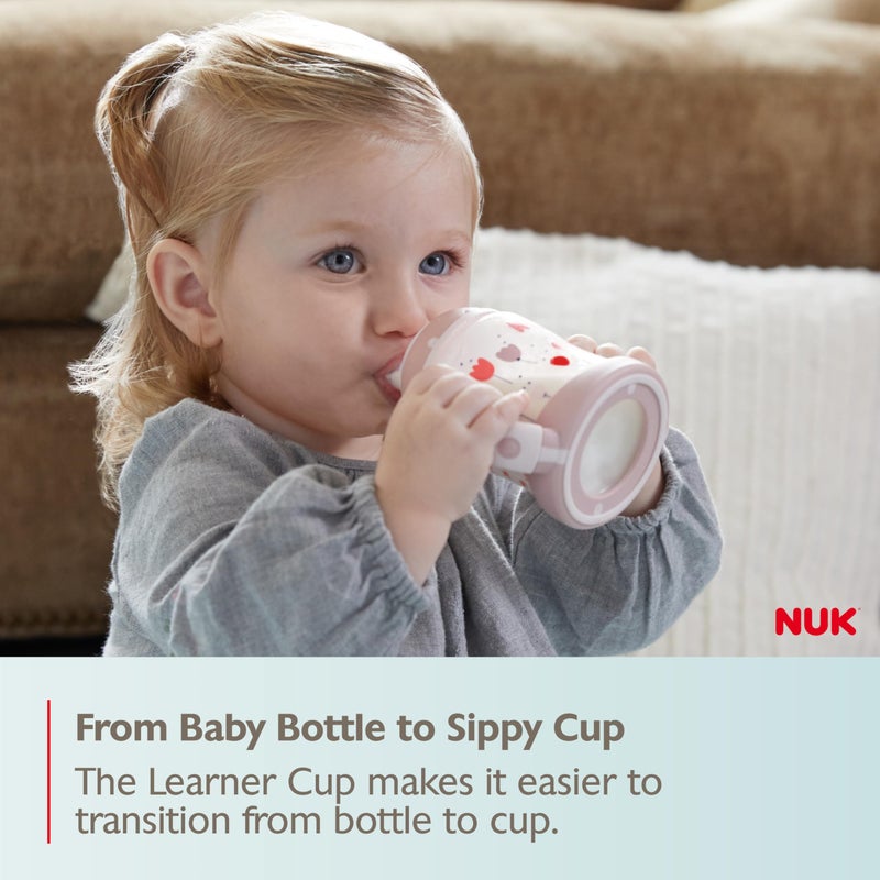 NUK Learner Cup, 6+ Months, Timeless Collection, Amazon Exclusive, 5 Oz, Pack of 2 â€“ BPA Free, Spill Proof Sippy Cup - Image 5
