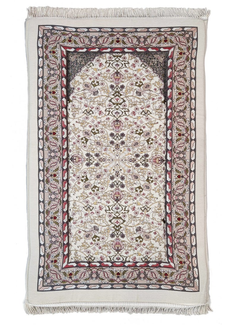 Museum Museum Large Size Memory Foam Prayer Mat. Comfortable Prayer Rug. Elegant Essential Design Sajadah with Foam-Golden 4  - Image 1