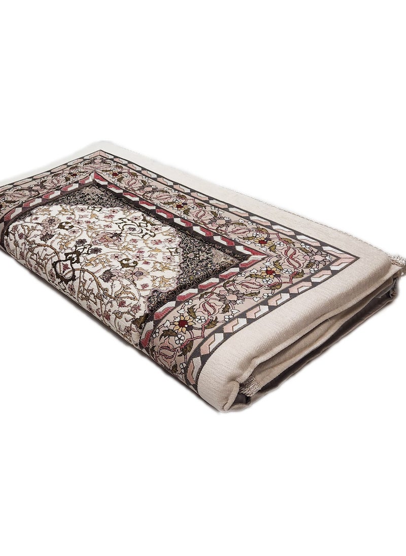 Museum Museum Large Size Memory Foam Prayer Mat. Comfortable Prayer Rug. Elegant Essential Design Sajadah with Foam-Golden 4  - Image 3
