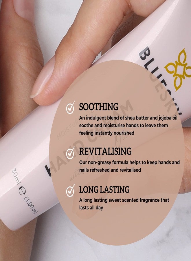 Bluesky Moisturising Hand Cream, Hand Repair, Soothe Dry Chapped Hands, 30g Non-Greasy, Fast absorbing - Image 3