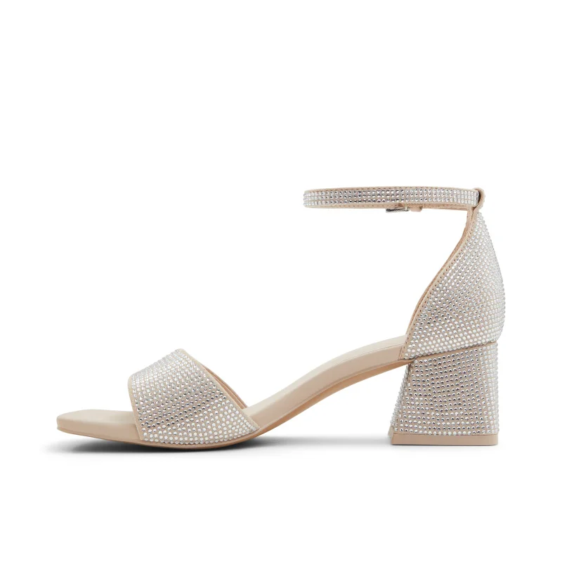 Call it Spring  VICKI Embellished Heeled Sandals for Women | Best Price UAE