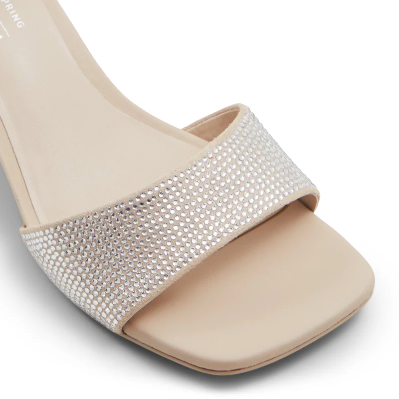 Call it Spring  VICKI Embellished Heeled Sandals for Women | Best Price UAE