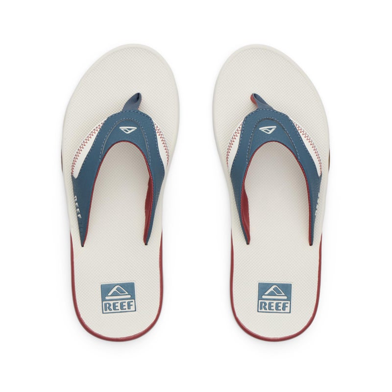 REEF Fanning Mens Bottle Opener Flip Flop, Arch Support, Durable Outsole, Water Friendly, Varsity, 11 - Image 5