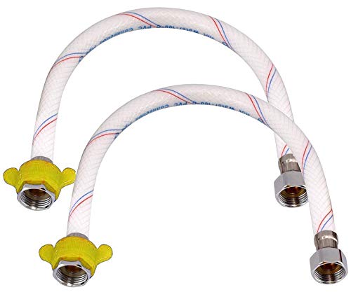 RUDRAKSHA Rudraksha Premium Pvc Connection Pipe White 36 Inch With Spanner set of 21 set Geyser Fashner1 Piece Teflon Tape - Image 2