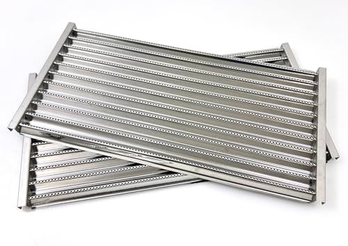 Direct Store Parts DS123 17" Stainless Steel Emitter Plates TRU-Infrared Grill Grates for Charbroil Performance Tru-Infrared 2 Burner Gas Grill 463633316, 463672016 463672216, 463672416, 2PK - Image 1