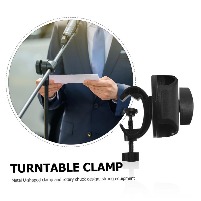 Metal Microphone Pole Clip Adjustable Mic Stand Phone Holder For Live Streaming Recording - Image 4
