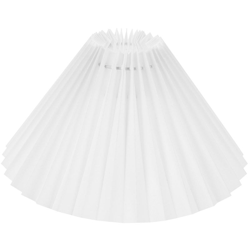 Accordion Lamp Shade, Softens Light and Enhances Room Ambience, E27 Compatible - Image 1