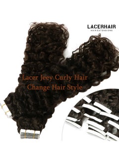 Hair Jerry Curly Human Hair Tape Ins 16 Inch Kinky Curly Hair Tape In Extensions Adhesive Hair 3B 3C Curly Tape In Human Hair Extensions For Black Women 2 Dark Brown 20Pcs 50G - pzsku/Z36563D51B584542D0EFAZ/45/_/1719064835/6ce4fe0e-e6d6-4bd7-9da8-f9284dff9fe6