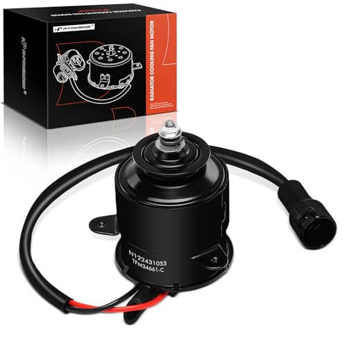 A-Premium Radiator Fan Motor Compatible with Toyota Camry, Corolla & Honda Civic, Accord, Odyssey & Mitsubishi & Acura & Chevrolet & Dodge & Mazda & Ford & Geo & Isuzu & Mazda & Mercury & Plymouth - Image 1