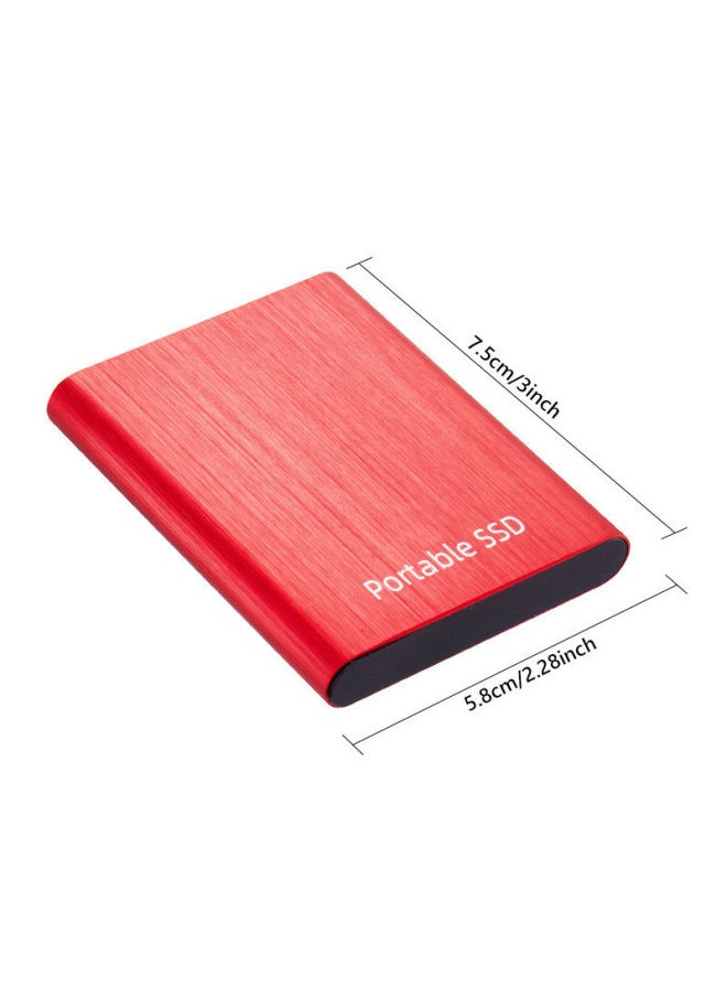 Generic 1TB 2TB 4TB 8TB 16TB High-speed SSD Mobile Hard Disk Mini Metal Wire Drawing-Capacity:4TB-Interface:Black  - Image 4
