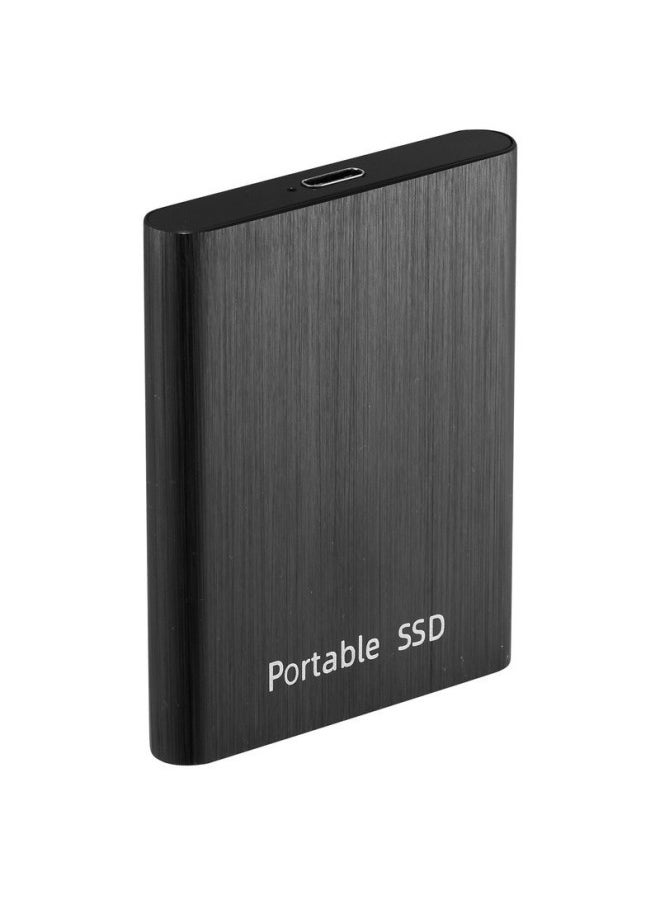 Generic 1TB 2TB 4TB 8TB 16TB High-speed SSD Mobile Hard Disk Mini Metal Wire Drawing-Capacity:4TB-Interface:Black  - Image 3