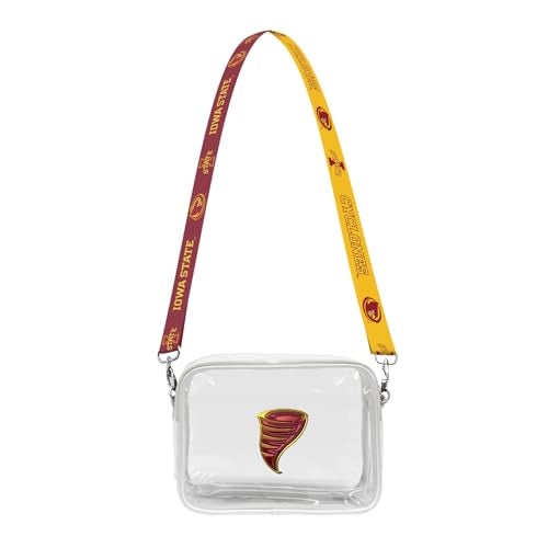 Littlearth Iowa State Cyclones NCAA Clear Fanny Fan Purse - Image 1