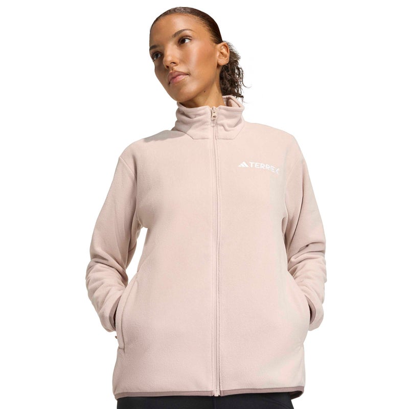 adidas Terrex Multi Essentials Full Zip Fleece Jacket - Image 3