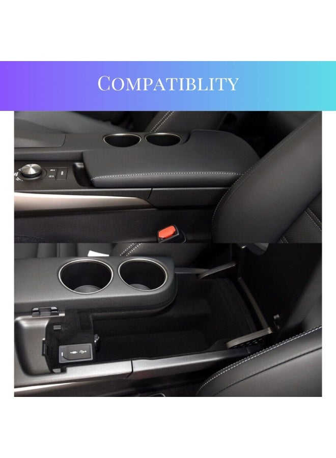 TRX AUTO Center Console Organizer Tray fOR Lexus IS 2014 – 2022 – Multi-Compartment Storage Box - Image 5