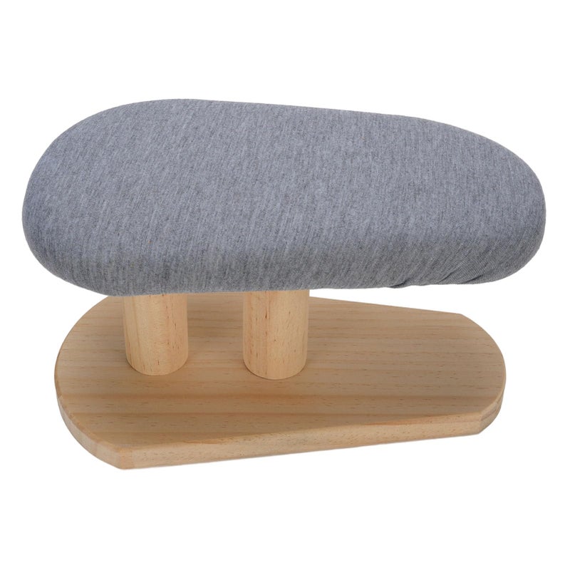 Sunisfa Sleeve Desk Ironing Board with Wood Support Base Portable Tabletop Ironing Stool for Home Sewing - Image 2