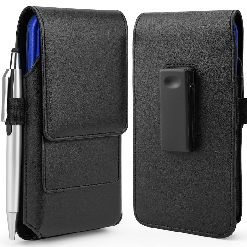 Mopaclle Phone Holster with 360Â° Rotating Clip,Cell Phone Belt Holder Compatible with iPhone 17 Pro Max/Air,iPhone 16 Pro Max,15 14 Pro Max & Plus,Galaxy S25+/S24+/S23+ & FE Models, Fit with Case On - Image 1