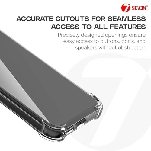 7-Seven 7SEVEN® Back Cover for Oppo Reno 10 Pro Plus 5G Transparent Mobile Back Case Shock Proof Design Camera Edges Protection Crystal Clear Phone Case Silicon Soft TPU and Flexible Bumper Phone Cover - Image 5