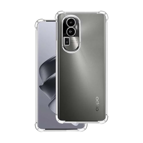 7-Seven 7SEVEN® Back Cover for Oppo Reno 10 Pro Plus 5G Transparent Mobile Back Case Shock Proof Design Camera Edges Protection Crystal Clear Phone Case Silicon Soft TPU and Flexible Bumper Phone Cover - Image 1