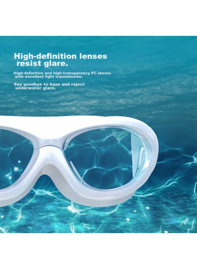 Jettiger Jiehu Swimming Goggles, High-definition Anti-fog, Waterproof Diving Gl For Men And Women, Adult Clear Lens Protective Eyewear - Image 5