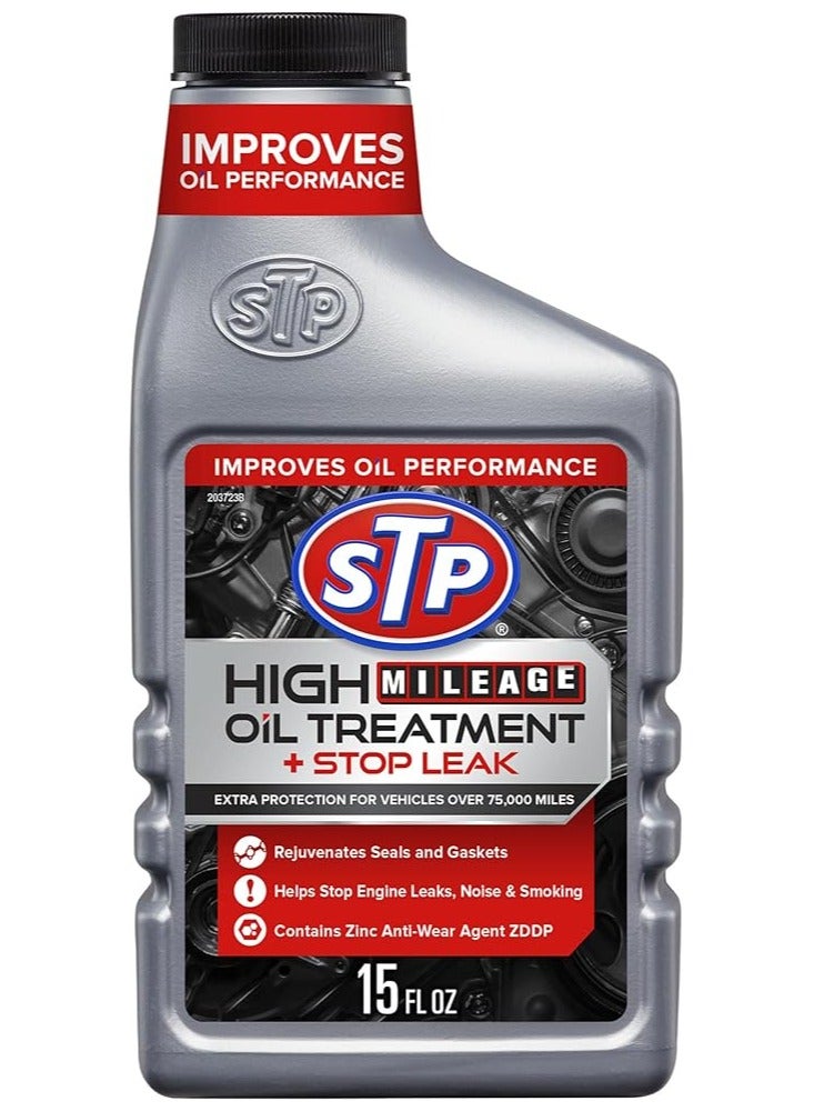Generic Stp 78595 High Mileage Oil Treatment Plus Stop Leak - 15 Floz 