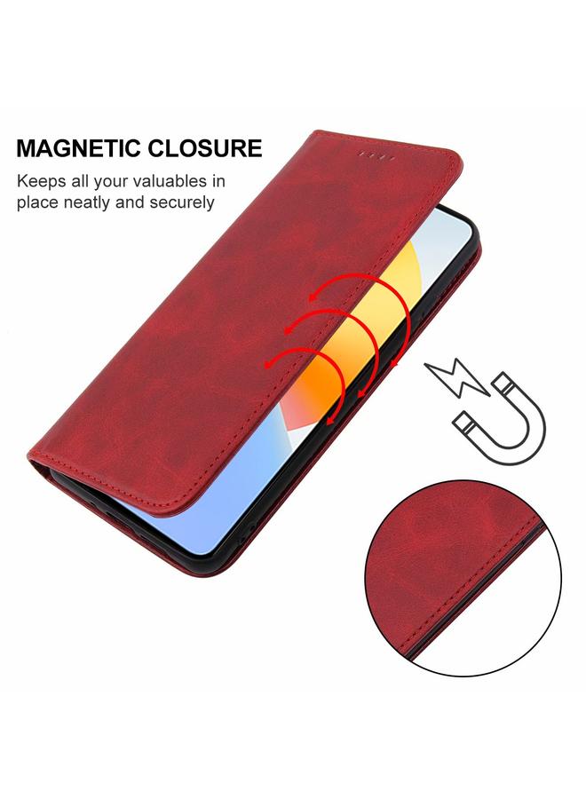 S-TOP Case For Infinix Note 30 VIP Magnetic Closure Leather Phone Case - Image 5