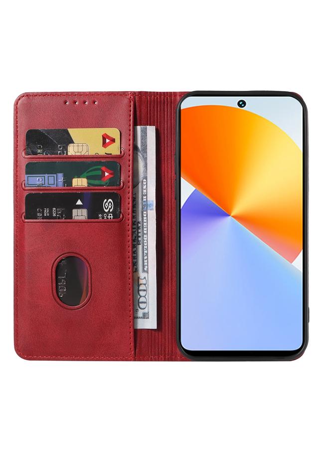 S-TOP Case For Infinix Note 30 VIP Magnetic Closure Leather Phone Case - Image 3