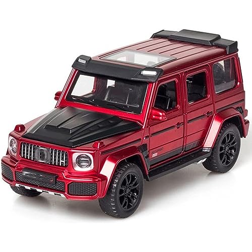 DEZICON 1:32 Scale G Wagon Toy Car Die Cast Model Metal Toy Car for Kids with Light Sound Pull Back Openable Door - Image 1