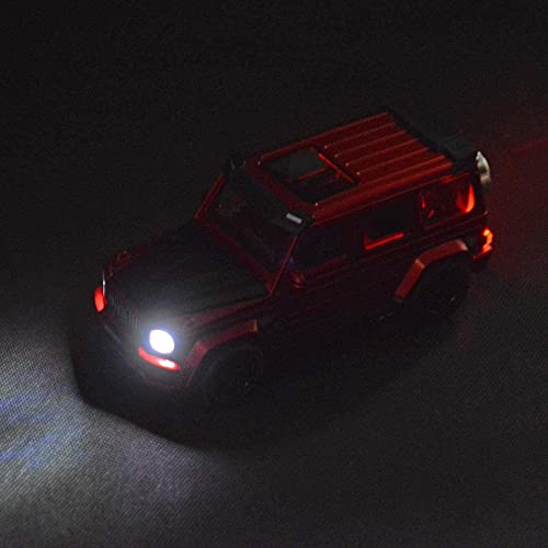 DEZICON 1:32 Scale G Wagon Toy Car Die Cast Model Metal Toy Car for Kids with Light Sound Pull Back Openable Door - Image 5
