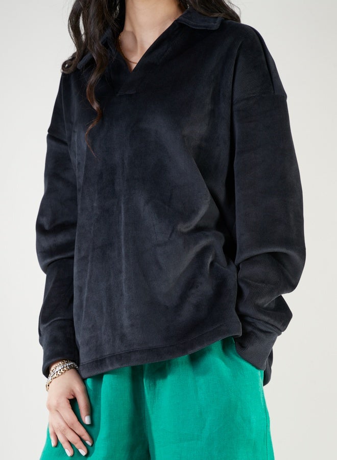 Women's velvet sweater  - Image 2