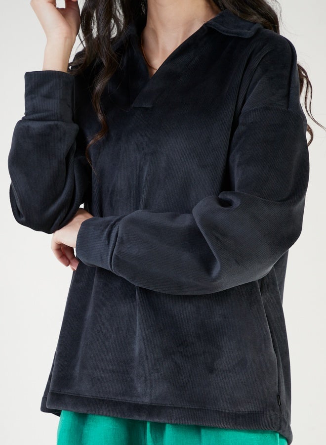 Women's velvet sweater  - Image 3