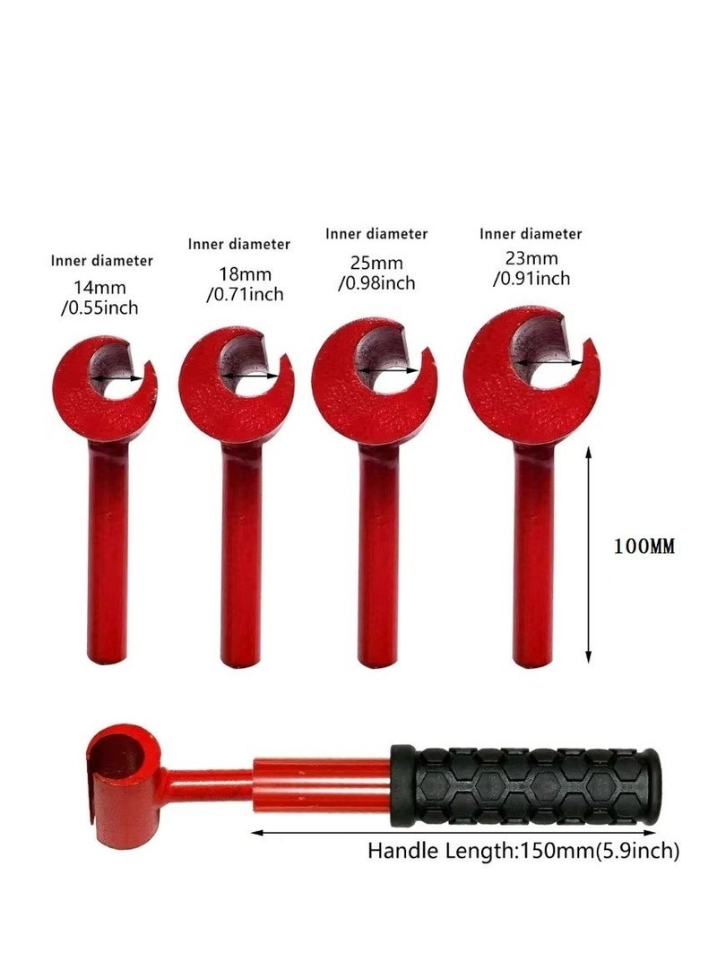 Door Hinge Repair Wrench, Hinge Gap Adjustment Wrench - Precision Multi Size Repair Wrench Set For Door Cabinet Alignment | Manual Adjustment Wrench For Home Renovation, Door Maintenance - Image 2