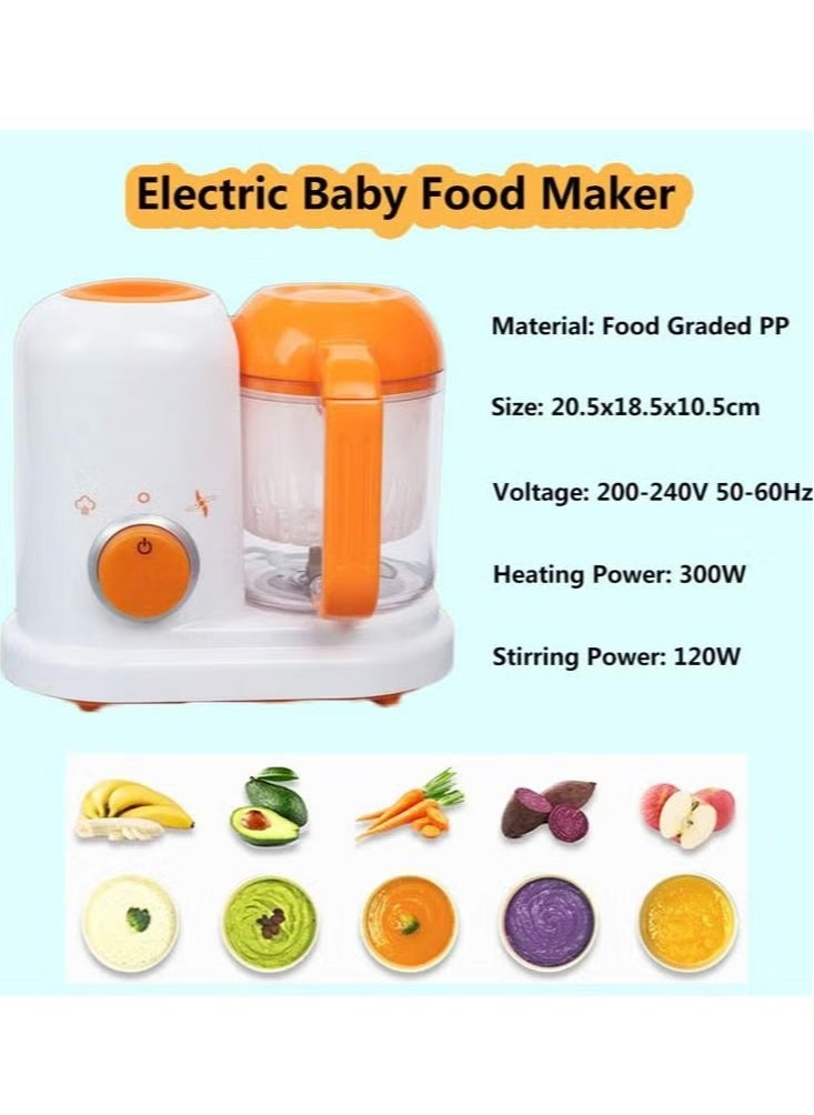 Arababy Electric Multi-Function Baby Food Maker Baby Food Processor Steamer Blender  - Image 5