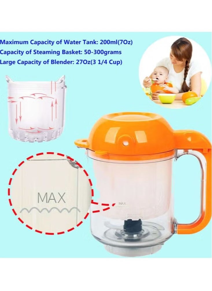 Electric Multi-Function Baby Food Maker Baby Food Processor Steamer Blender