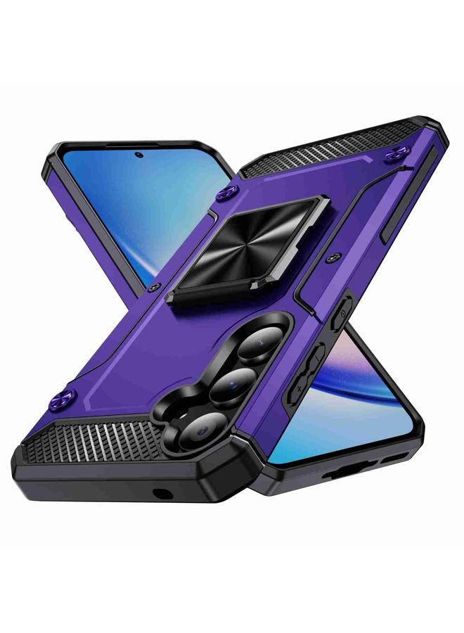 اس-توب جراب هاتف Samsung Galaxy A35 المقاوم للصدمات مع حامل معدني - Image 1