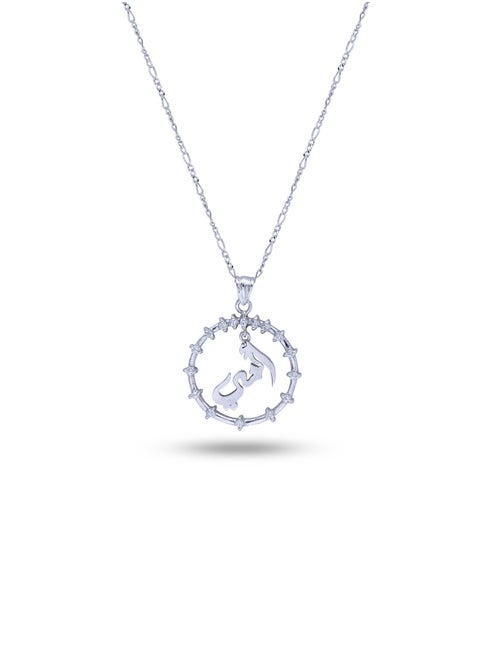 Pendant " Ummi Design " With Silver 925 and Zercon Stone