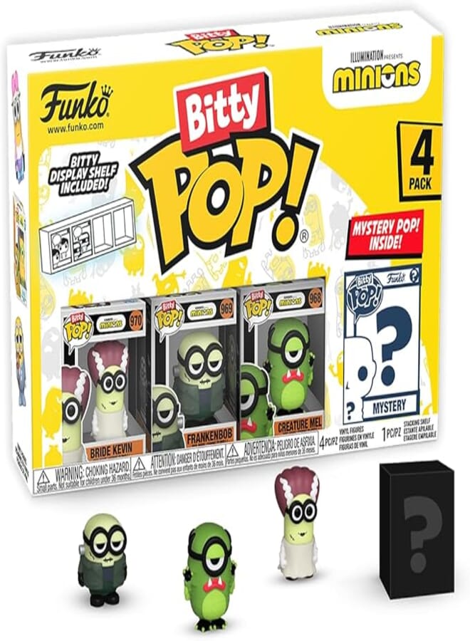 Funko Bitty Pop! Animation: Minions - Frankenbob 4pk