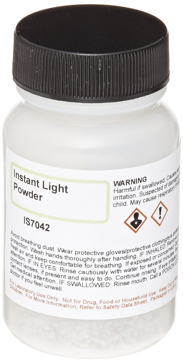 ALDON Innovating Science Instant Light Powder Chemiluminescence Demo Kit - Image 4