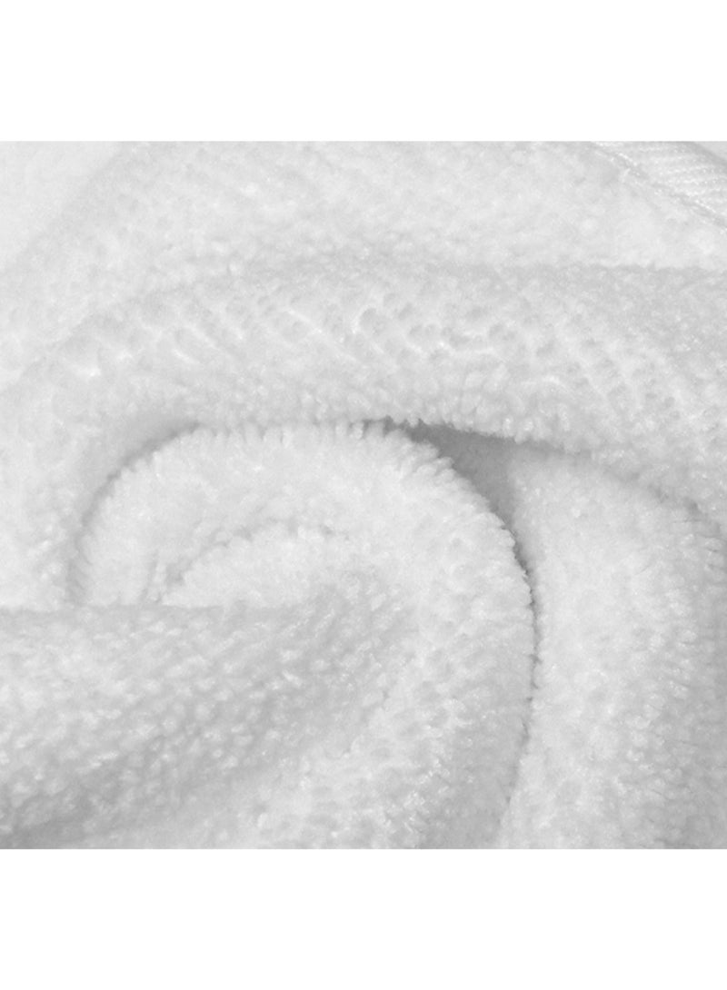 Polyte Premium Hypoallergenic Chemical Free Microfibre Makeup Remover and Facial Cleansing Cloth 6 Pack (20x20 cm, Purple/White) - Image 5