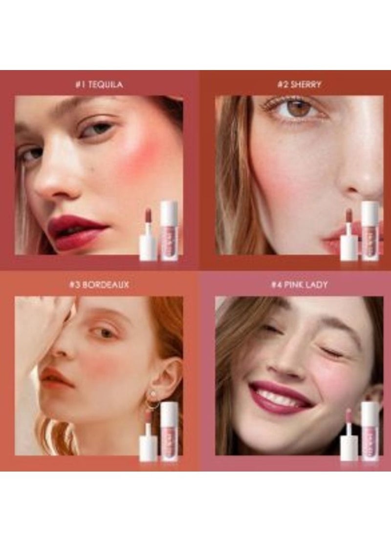 FOCALLURE Red Wine Blusher FA-89 #B01 - Image 3